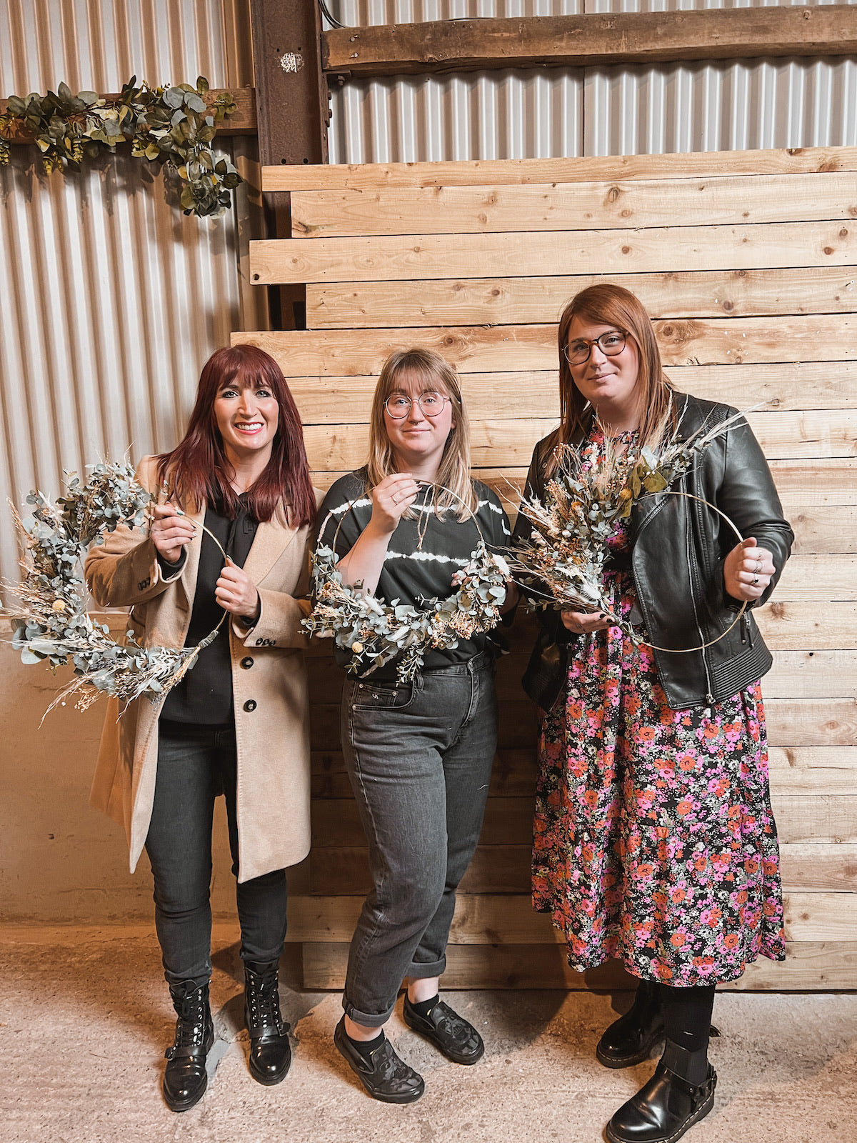 Dried flower workshops in Leicestershire and the East Midlands