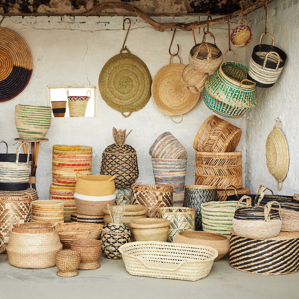 Handwoven Seagrass Baskets for Mindful Living *Pre-Order* - Ivy Nook
