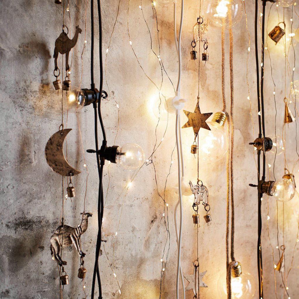 Hanging Elephant and Star Garland - Ivy Nook
