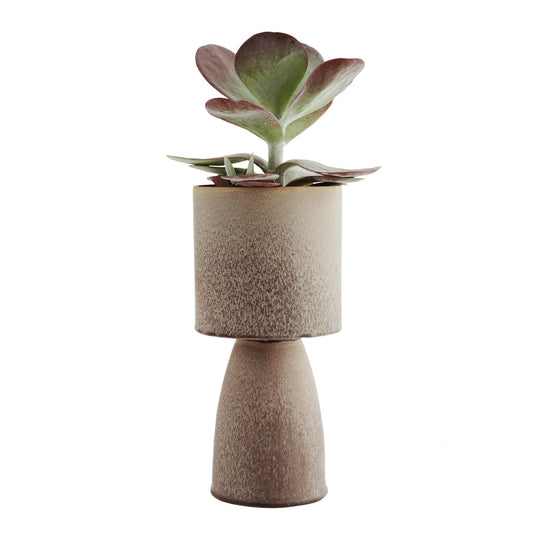 Ombre Earth Stoneware Flower Pot - Ivy Nook