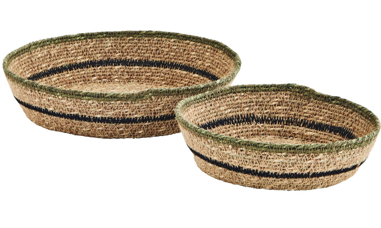 Seagrass Trays: Set of 2. Organic, Earthy Style *Pre-Order* - Ivy Nook